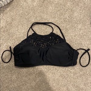 black bathing suit